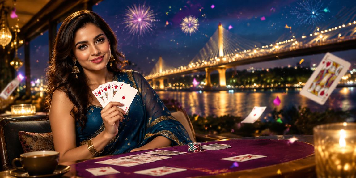 রাজশাহীতে রামি গেম খেলছেন একজন বাংলাদেশি মডেল